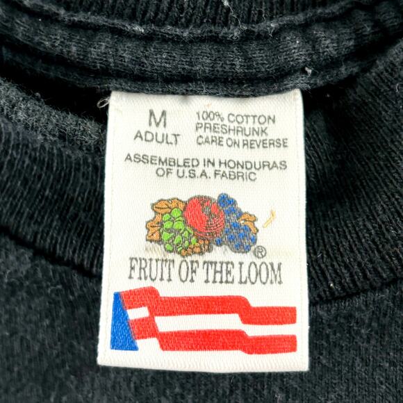 Vtg Mens M Shade Tree PowerSports Tiger Rolling Thunder Snowmobile Long Sleeve - Picture 2 of 7